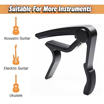 Amazon | カポギター カポ アコースティックギター エレキギター